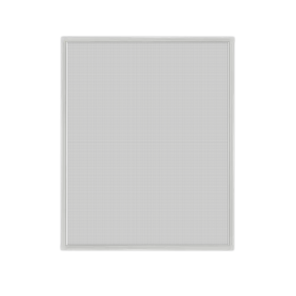 Moskitiera ramkowa w kolorze białym z czarną siatką