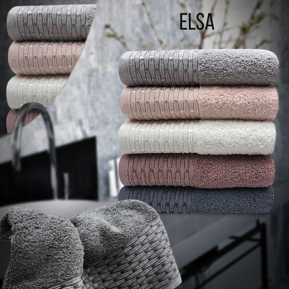 Komplet 6 ręczników - ELSA