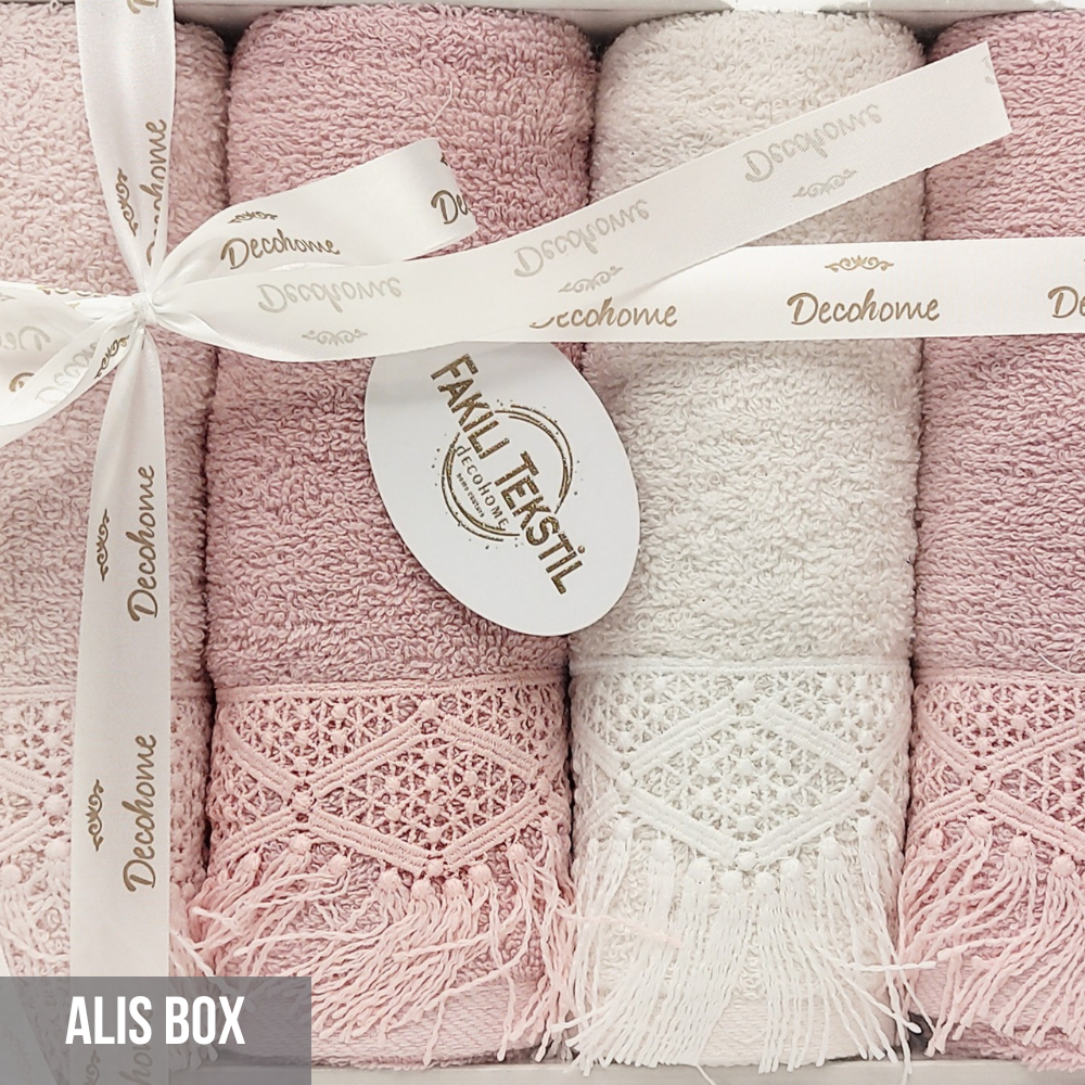 Komplet 4 ręczników - ALIS BOX